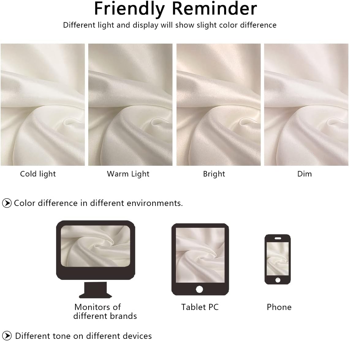 Skiennix Mulberry Silk Pillowcase - Anti-Acne Cooling Sleep Cover | Standard Size, Champagne Color
