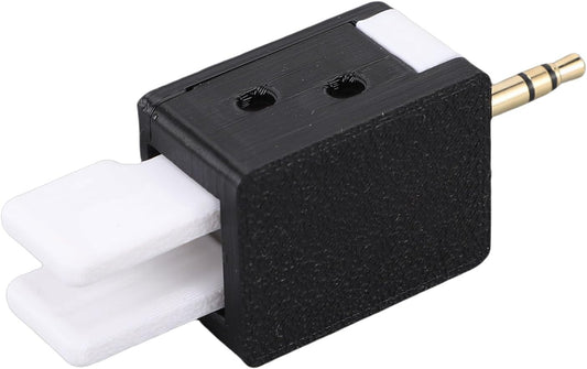 UVK5 UVK6 GOWENIC Mini CW Key Automatic Morse, CW Morse Code Key Fit for Intercom Double Paddle Automatic Adjustable