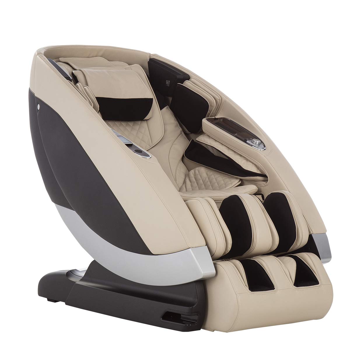 Human Touch Super Novo Zero Gravity Massage Chair - Virtual Therapist w/Alexa, Cloud Touch Acupressure - 3D & 4D Full Body Massage, Stretch & Deep Tissue for Recovery - 38 Wellness Programs, Cream