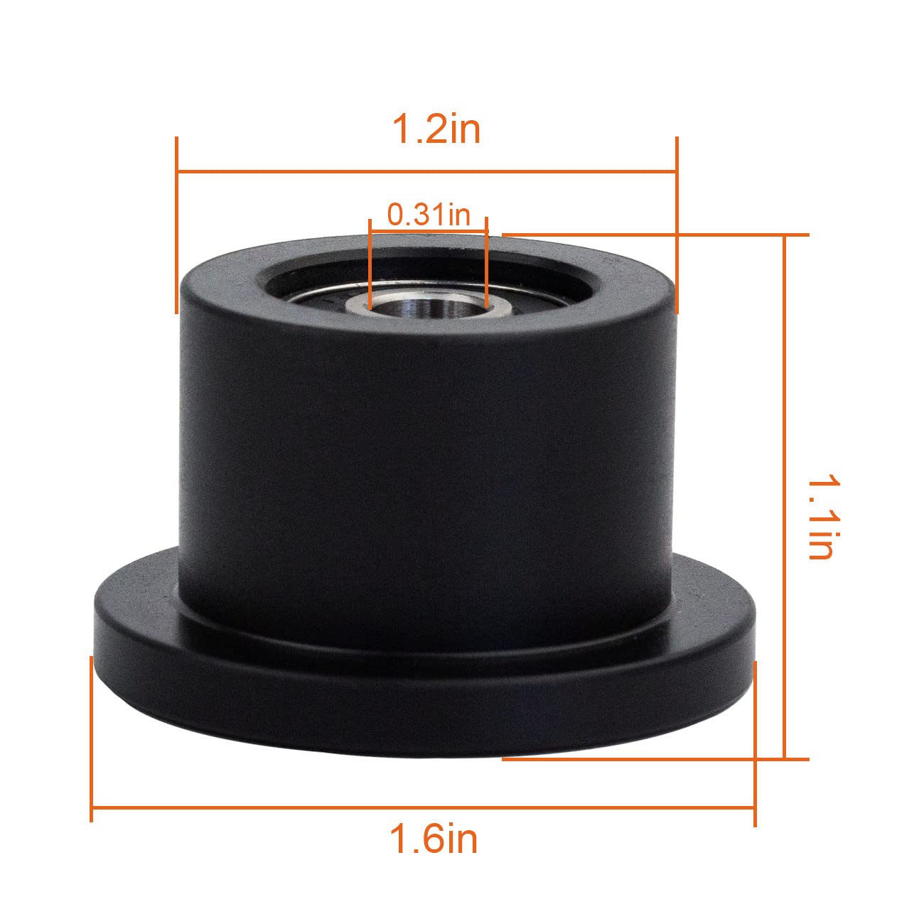 Total Gym 1700 Club Wheels/Rollers Qty for 4 Models 1000 1100, 1400, 1500, 1600, 1700, 1800, 1900, Achiever, Force, Gold, Max, Platinum, Platinum Plus, Pro, Supra, Supreme, Ultima, Ultra, XLI