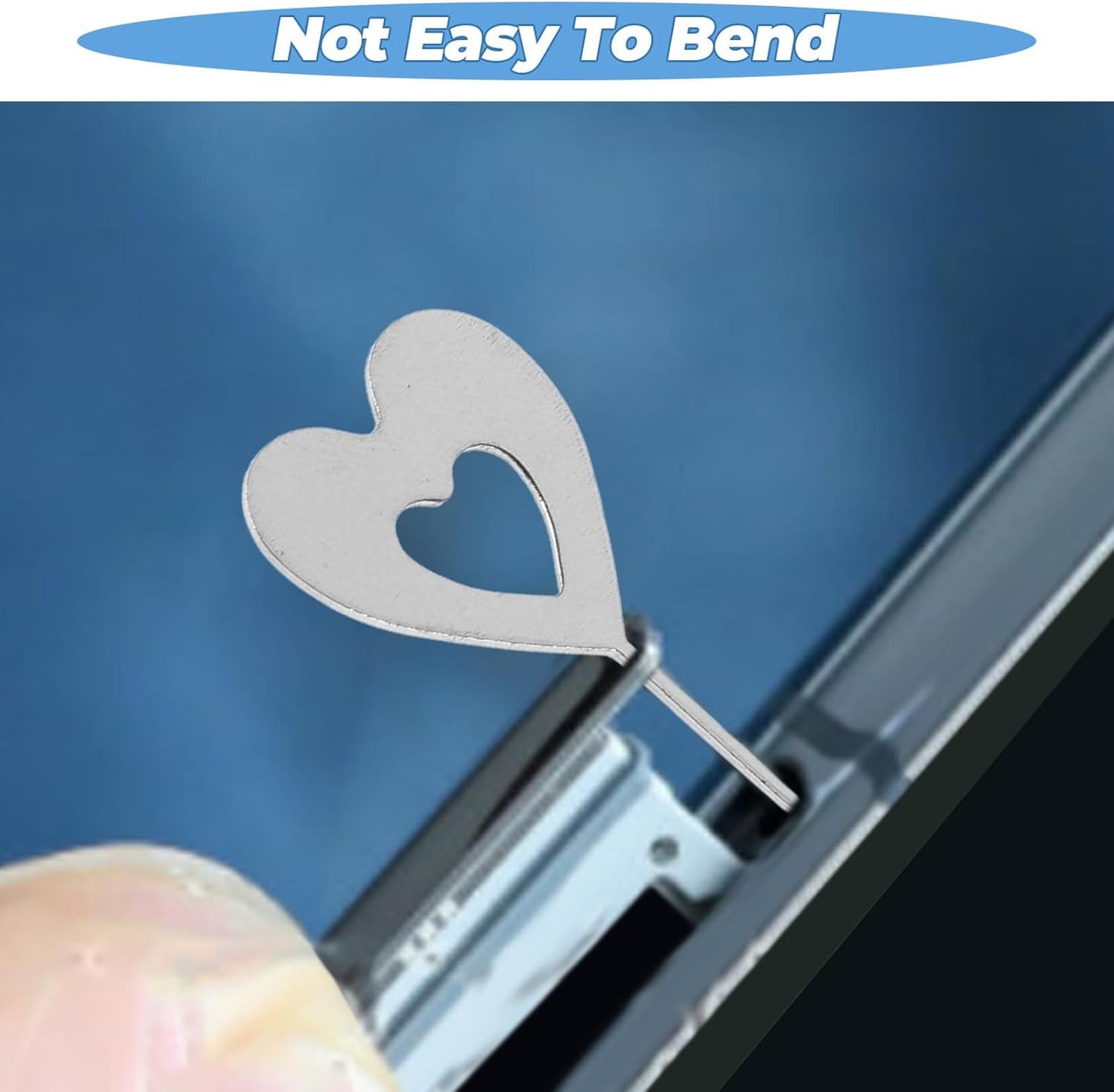 100pcs Set, Toddmomy Sim Card Ejector Pins Universal Phone Card Removal Tool, Mini Metal Sim Tray Ejector Needle