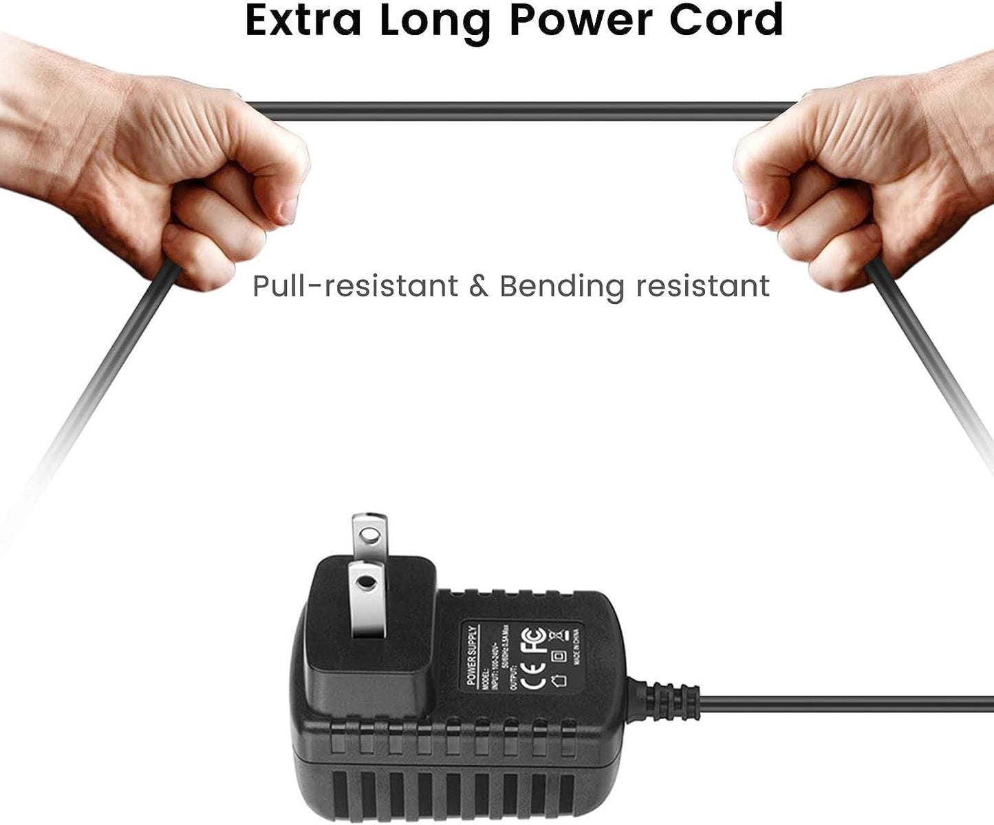 Xzrucst 12V AC Adapter Compatible with Necktek Shiatsu Neck and Back Massager Replacement Power Supply