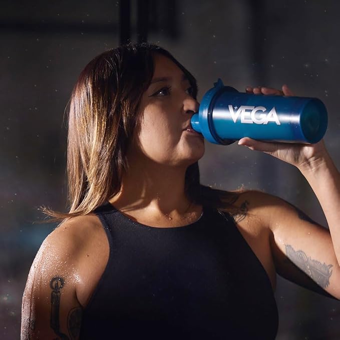 Vega Sport Vegan Protein Powder + Recovery - 30g Plant Based Protein per Serving, Vanilla, 20 Servings, 5g BCAAs, Probiotics, NSF Certified, For Shakes & Smoothies, 1.8lbs (Packaging May Vary)