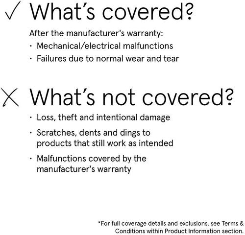 ASURION 2-Year Floorcare Protection Plan | Comprehensive Coverage for $50 - $59.99