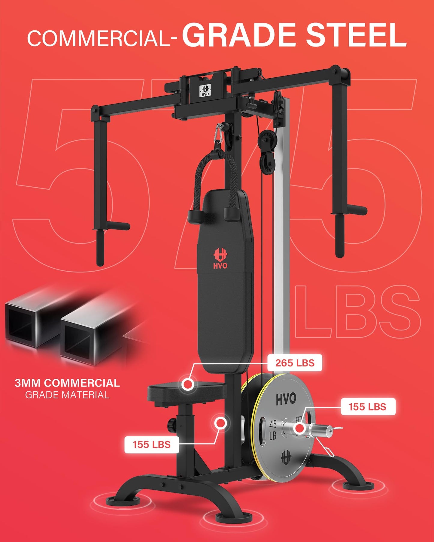 Chest Fly Machine PEC Deck: Fly and Reverse Delt Machine Adjustable Upper Body Home Gym Ab Workout Butterfly Machine for Chest, Back, Pectoral, Rear Deltoid and Shoulder Training Black