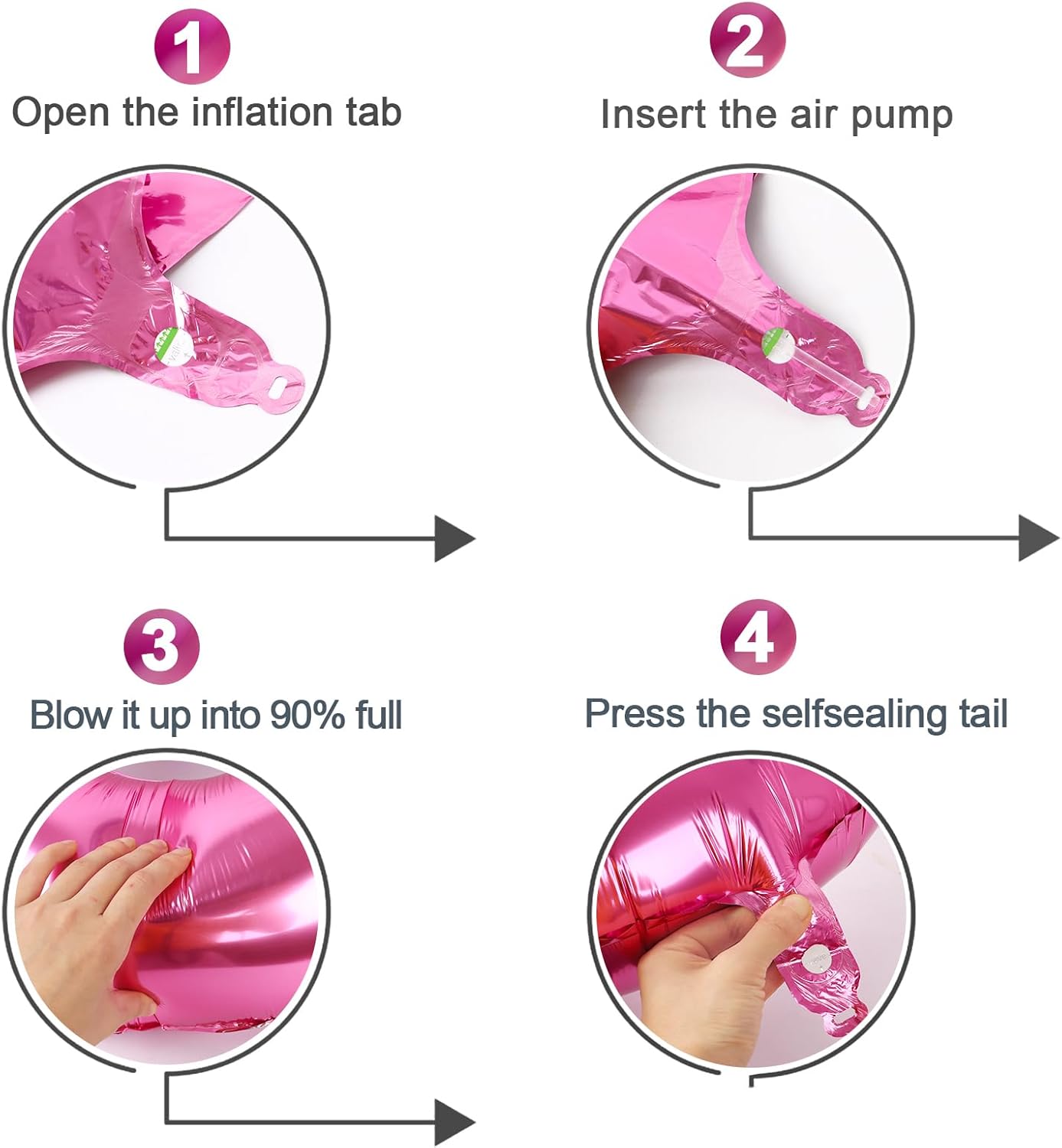 Pink Number Balloon - 40 Inch 0 Balloon for Birthday Decorations | Perfect Party Supplies for Women