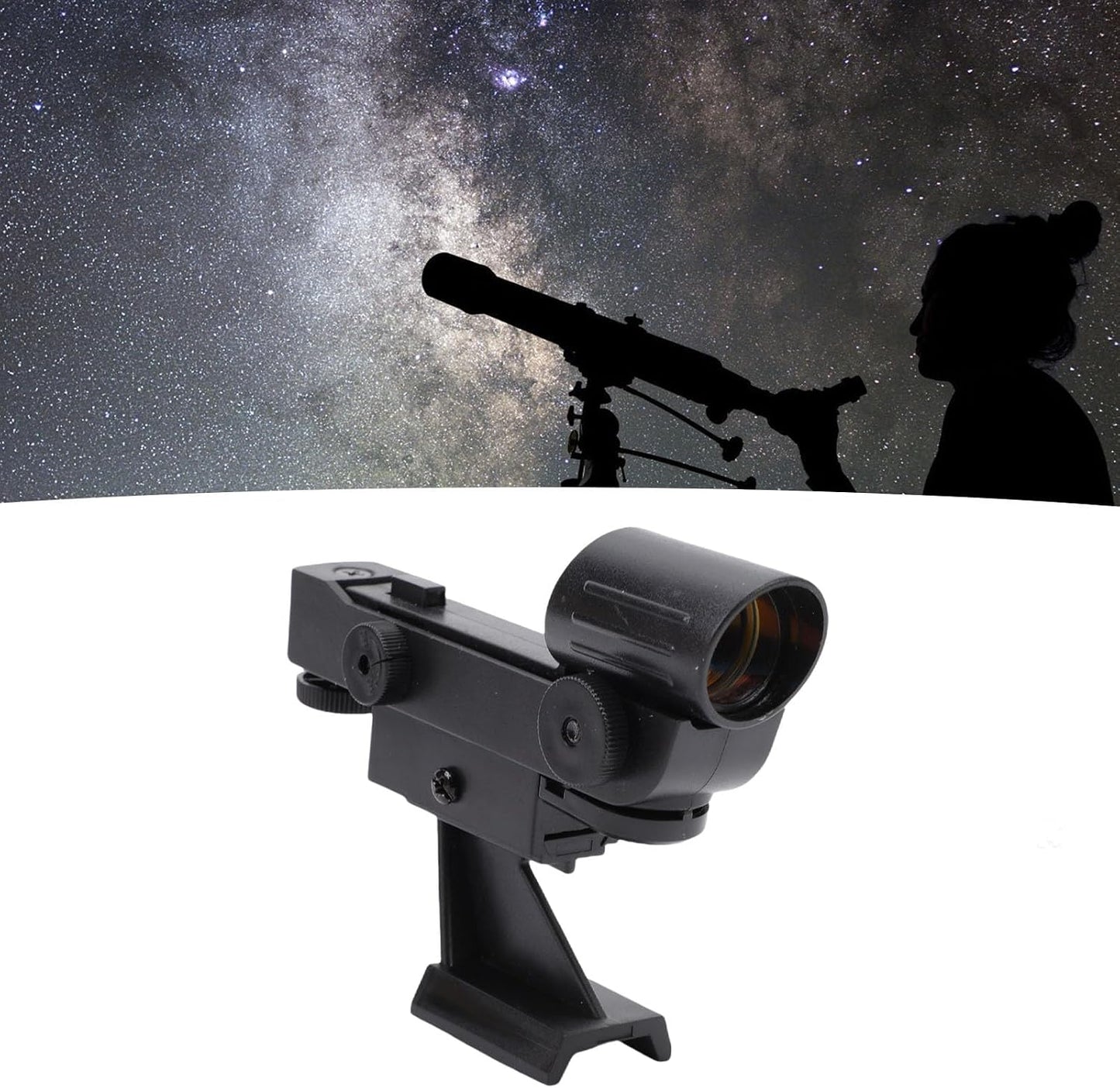 Tangxi Red Dot Finder Scope for Astronomical Telescope Reflex Viewfinder, Star Pointer Viewfinder Astronomical