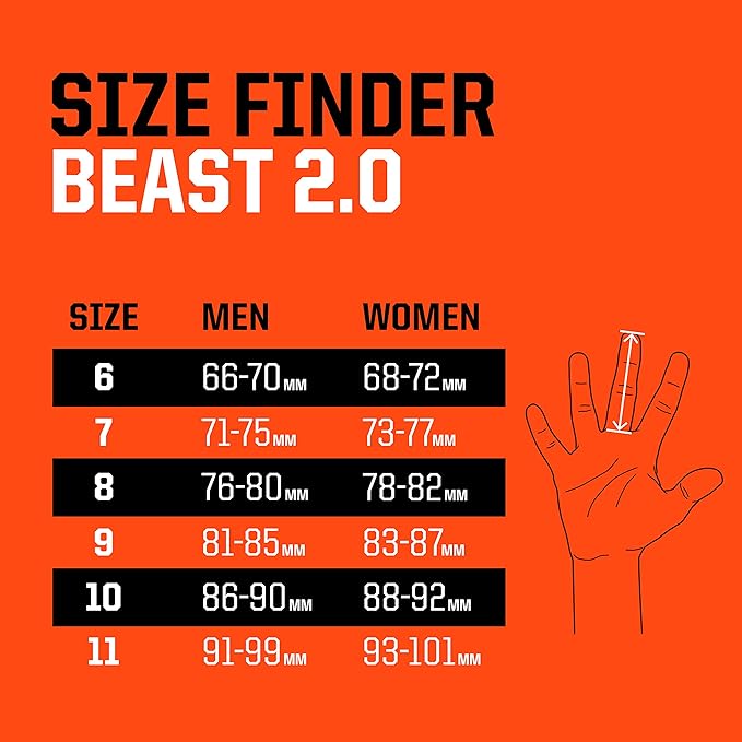 T1TAN Sky Beast 2.0 - Goalkeeper Gloves - Without Finger Protection - Soccer Goalkeeper Gloves - Size 11