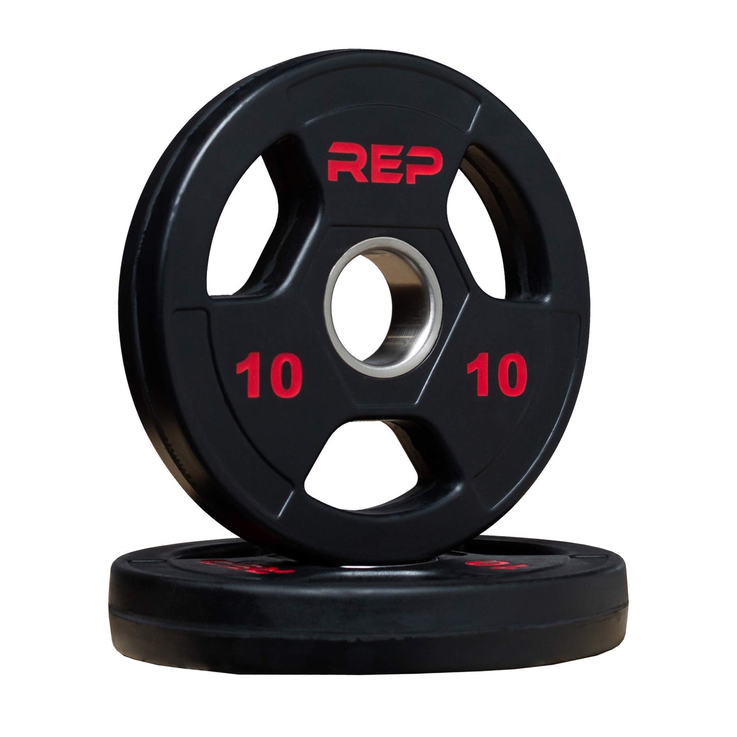 REP Rubber Coated Olympic Plates 10 lb Pair