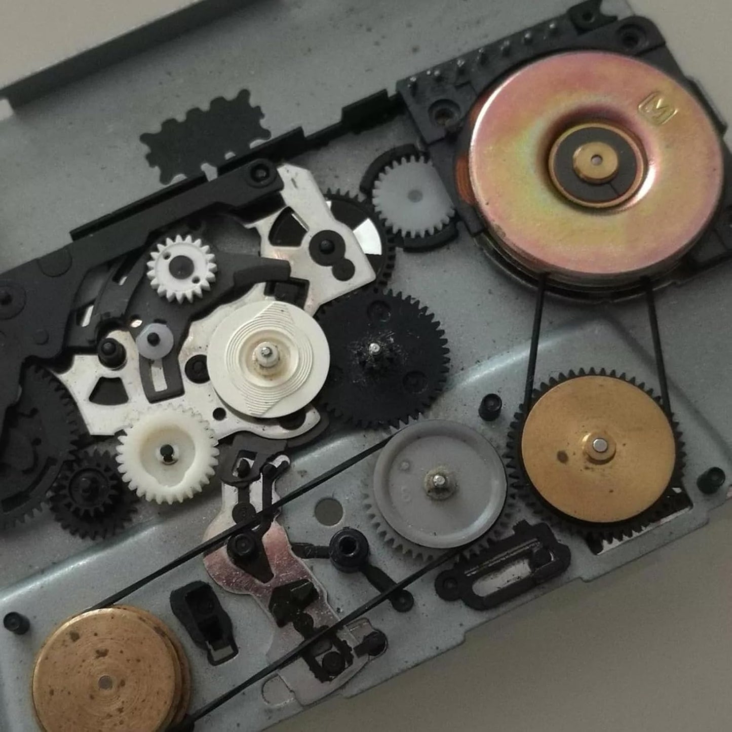 Sliverdew 100 Cassette Cassette 40-135 mm Cassette 1mm Pcs Recorder Rubber Belts Recorder Repair Maintenance Mix Flat
