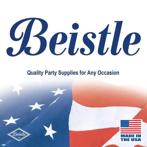 Beistle 66617-25 25-Pack Foil Patriotic Hi-Hats, Red/White/Blue