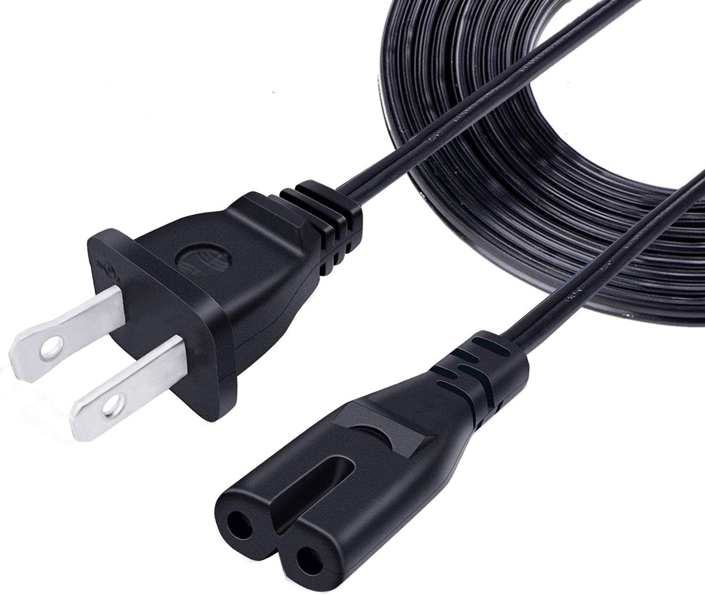 Saireed 8ft 2 PS-WM20 HW-K370 HW-Q90r C7 Prong Power Cord Replacement for Samsung Soundbar Subwoofer Sound Bar Surround