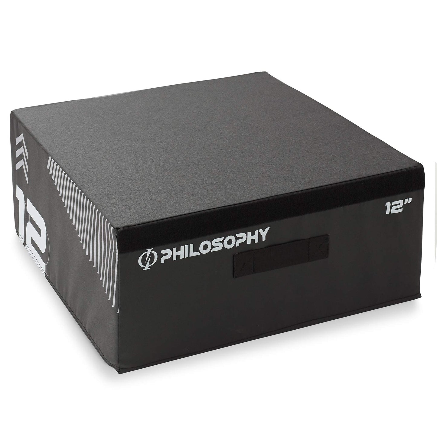 Philosophy Gym Soft Foam Plyo Box - 12", Stackable Plyometric Jump Box for Home Gym, HIIT, Jumps, Step-Ups, Agility and Strength Training