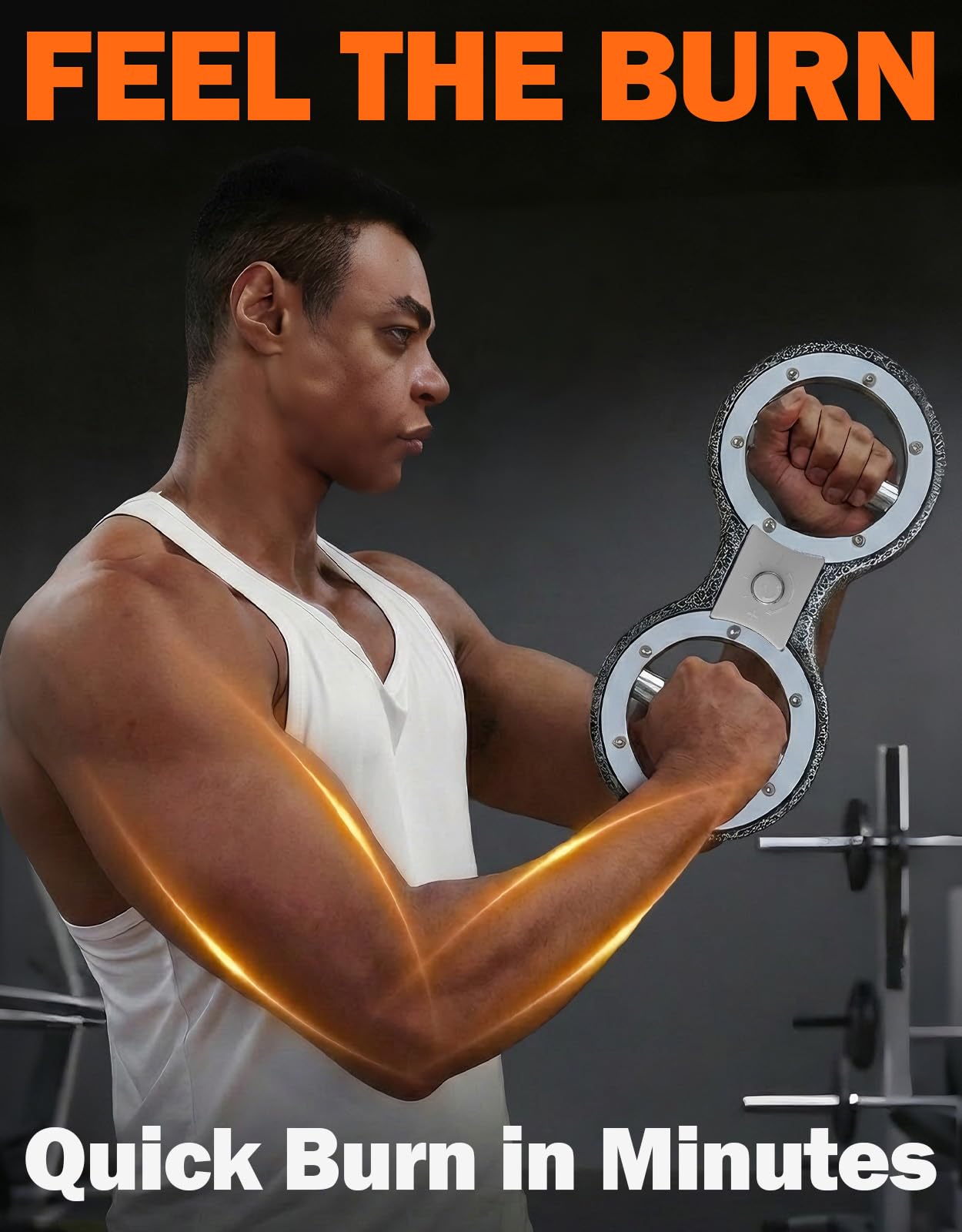 Fitarc 12 Pounds Rotator Burn Machine,Spinning Burn Rotator,Grip Strength Trainer,Arm Workout Equipment,Multifunctional Hand and Forearm Trainer,Arm and Shoulder Strength Training for Home and Gym