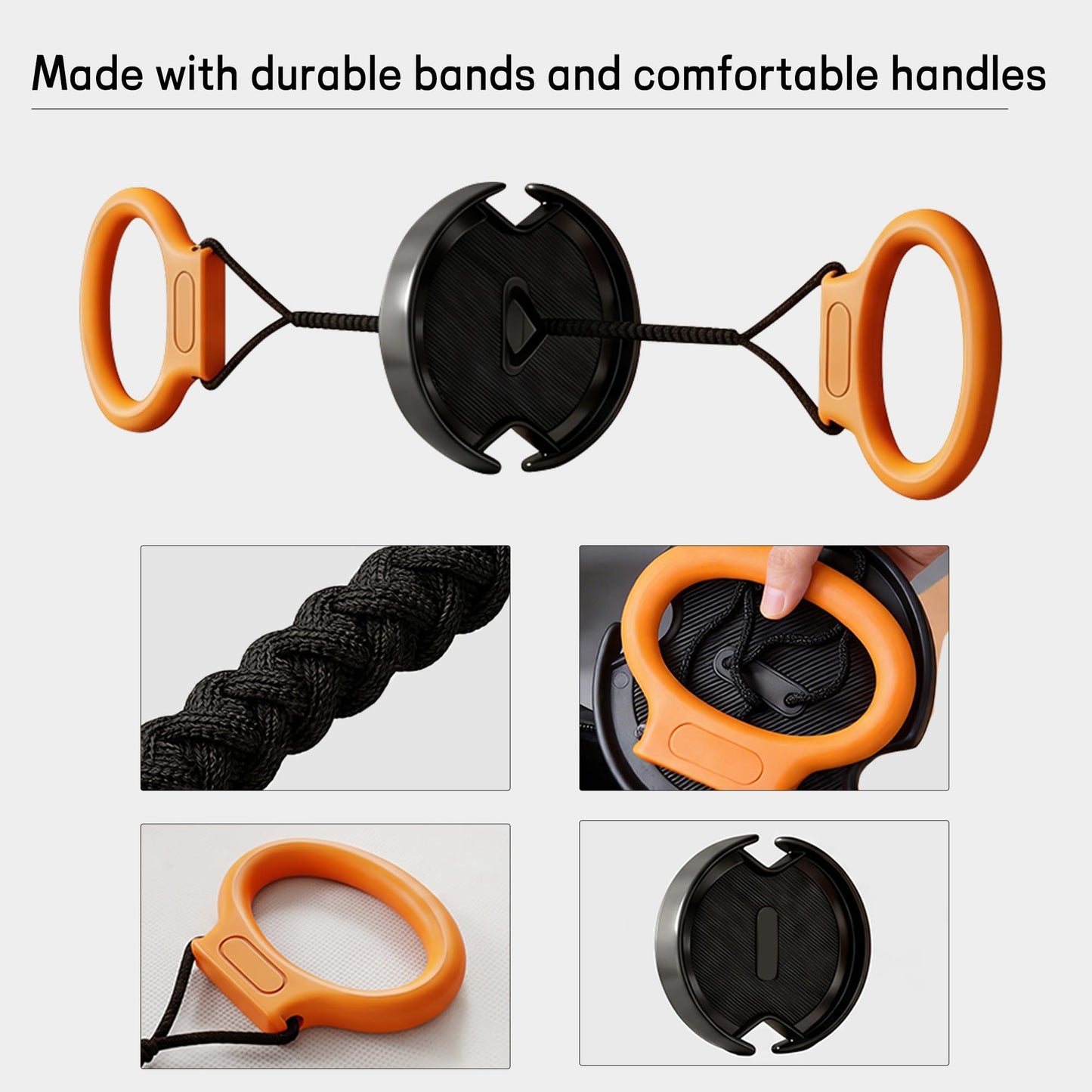 Hiaaop Portable Chest Expander and Upper Body Workout Equipment, Adjustable Resistance Band with Twisting Tension Dial, Arm Exerciser and Chest Fly Machine for Home Gym Strength Training