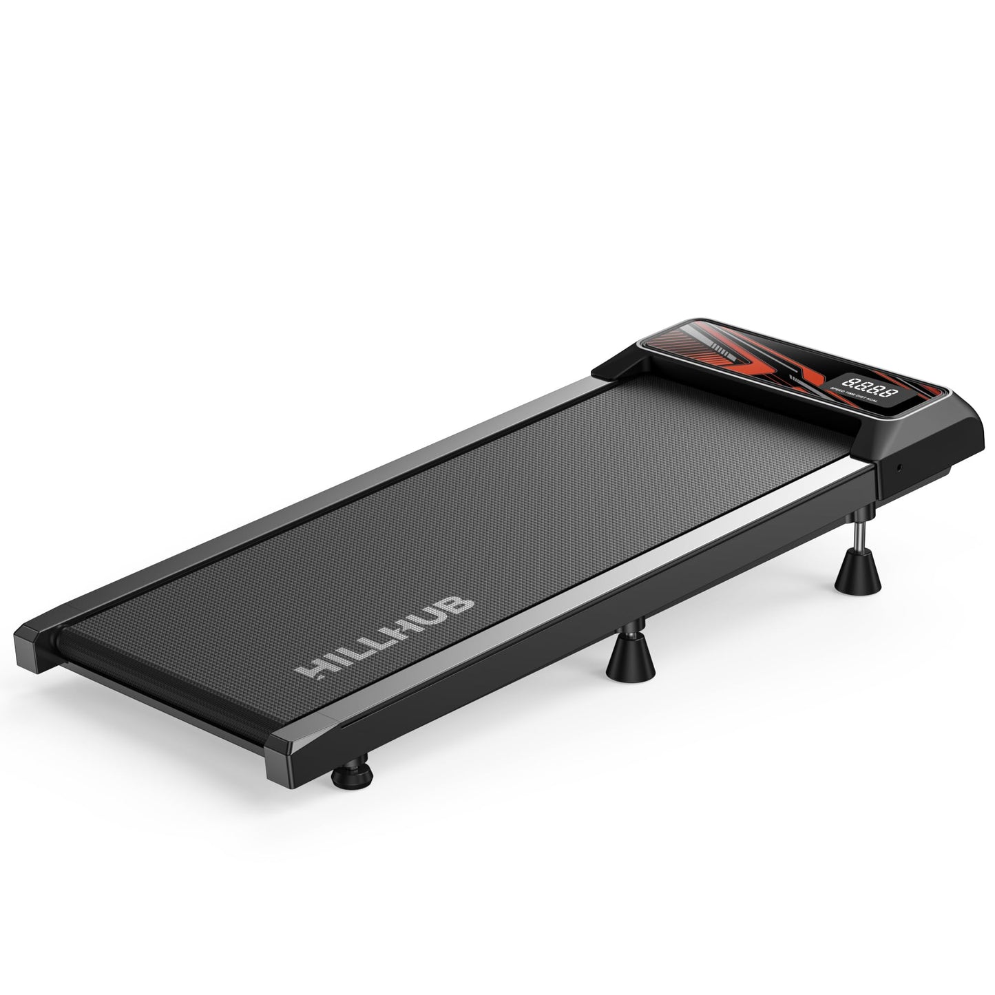 Walking Treadmill Pad with 8% Incline for Home, Under Desk Treadmill for Home Office, 2.5HP Quiet Portable Walking Mat, 265 lbs Capacity, Compact Treadmill for Small Spaces with 15" x 35.4" Belt