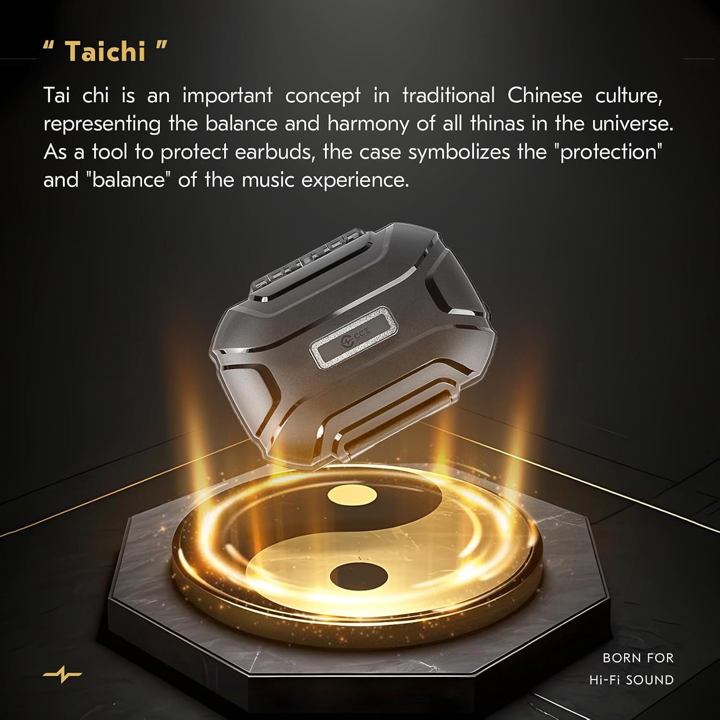 YINYOO ZC01 ZS10 SE215, KS1, ZS12 2, AS16 CCZ Hard Shell IEM Case for KZ Pro in Ear Monitor, Travel Portable Earbuds
