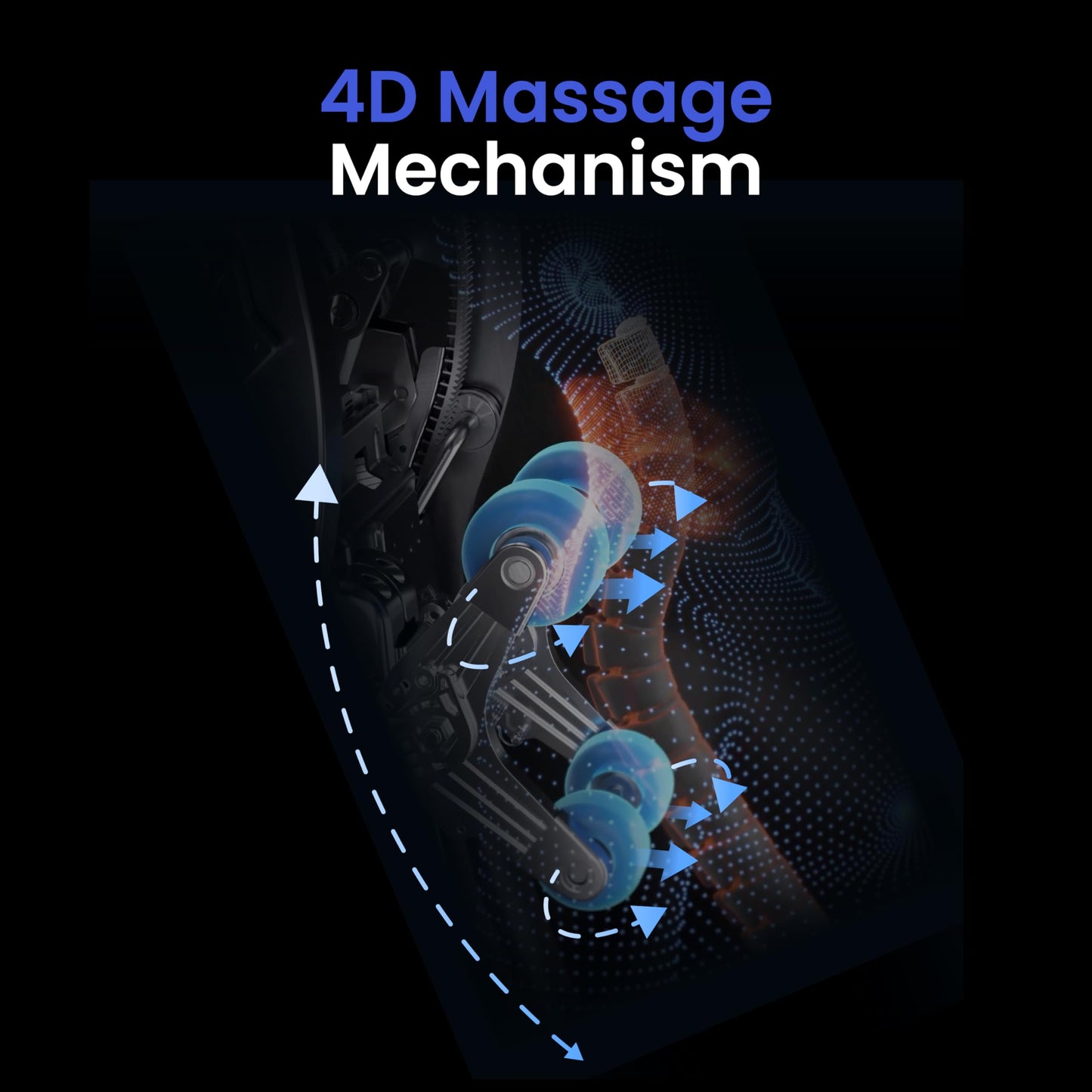 Osaki 2026 4D Ion l Full Body Massage Chair l 4D Massage Mechanism l Voice Control l 24 Auto Massages l SL-Track l Zero Gravity l Space Saving l Touchscreen Controller l Bluetooth Speaker (Black)