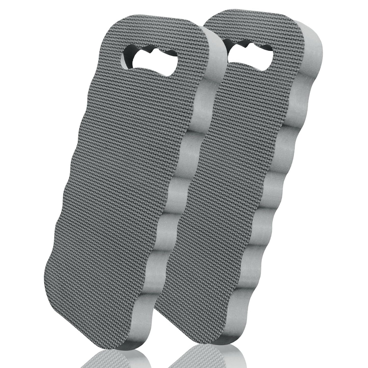 Altdorff Thick Kneeling Pad 2 Pack, Waterproof,Comfortable Garden Kneeling Pads Stain Resistant, Multi-Functional Kneeler Pad for Gardening, Baby Bath, Yoga, Praying and Exercise (Deep Grey)