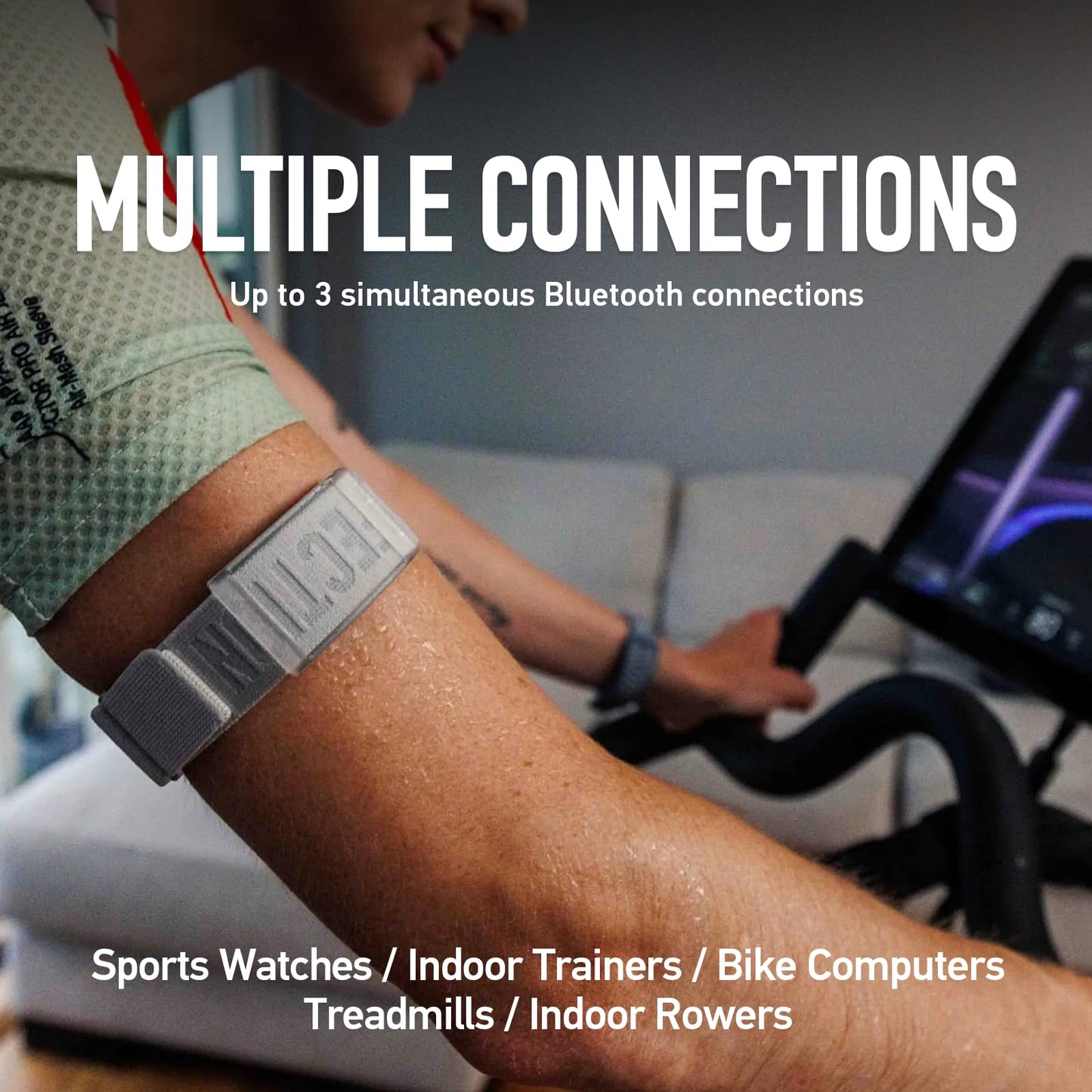 COROS Heart Rate Monitor, Comfort, Easy to wear, Auto-wear Detection, Advanced Sensor, Precise Data, Bluetooth, 38 Hours Battery Life, Connects up to 3 Devices at Once, for Run and Bike-Lime