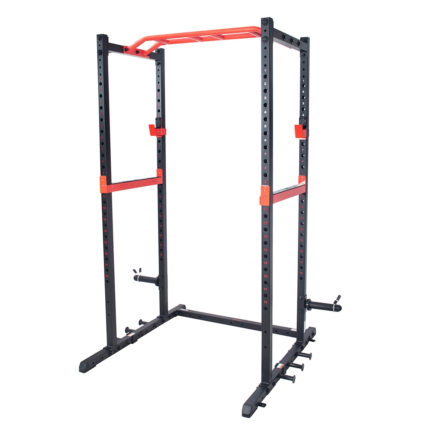 Sunny Health & Fitness Power Zone Strength Rack Power Cage - SF-XF9925, black