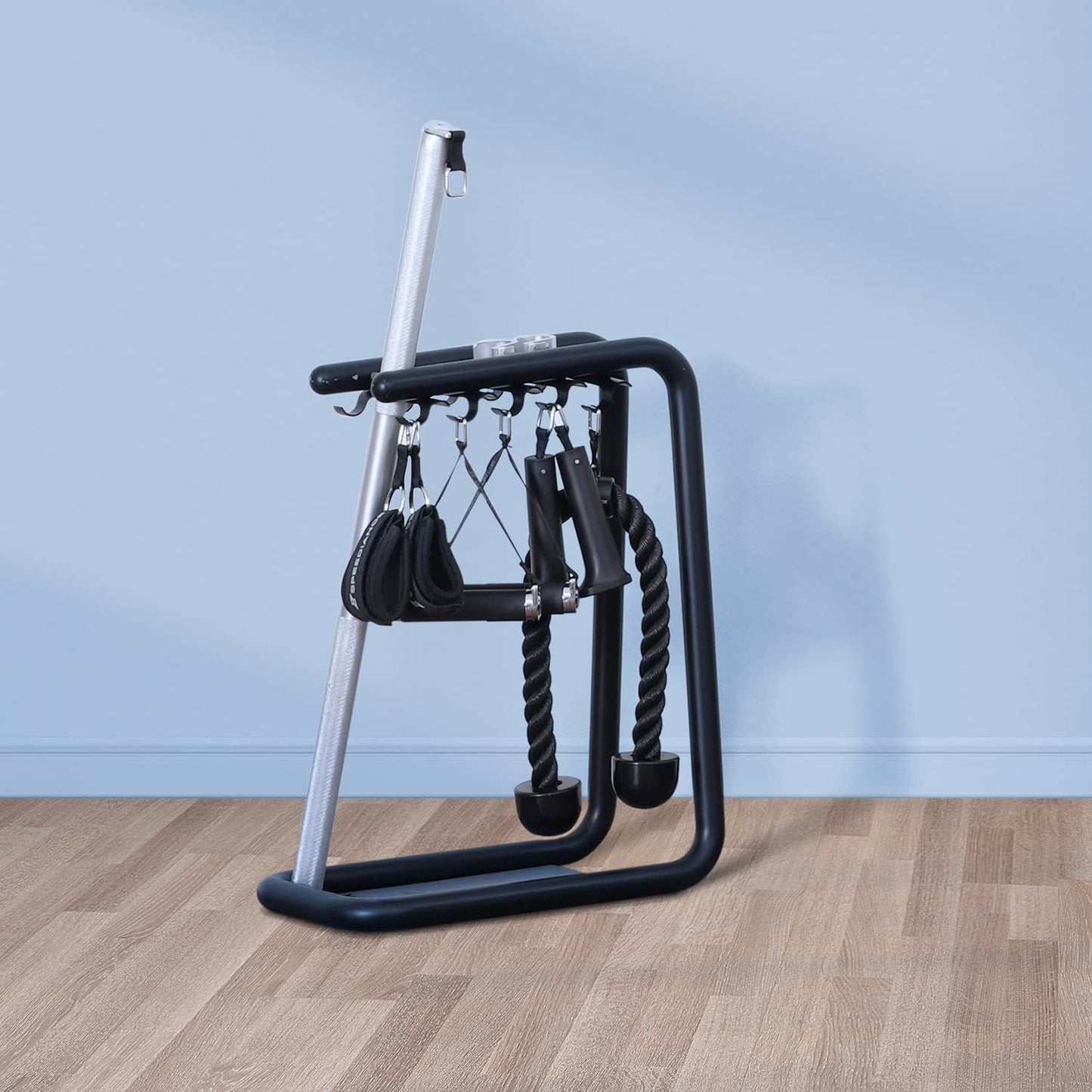 Speediance Gym Accessories Organizer, Home Gym Accessories Hanger, 10 Metal Hooks Heavy-Duty Gym Accessory Storage for Home Exercise and Fitness Gear