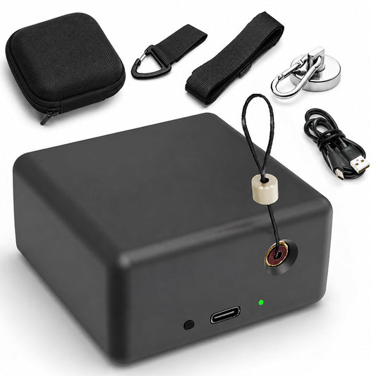 vnmudzeo Linear Speed Tracker for Gym & Team – Velocity Based Training Device,±1mm Accuracy,App Digital Display,5M Retractable Cable