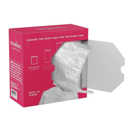 Highmark Trash Bags, 10 Gallons, Box Of 160, DP00504