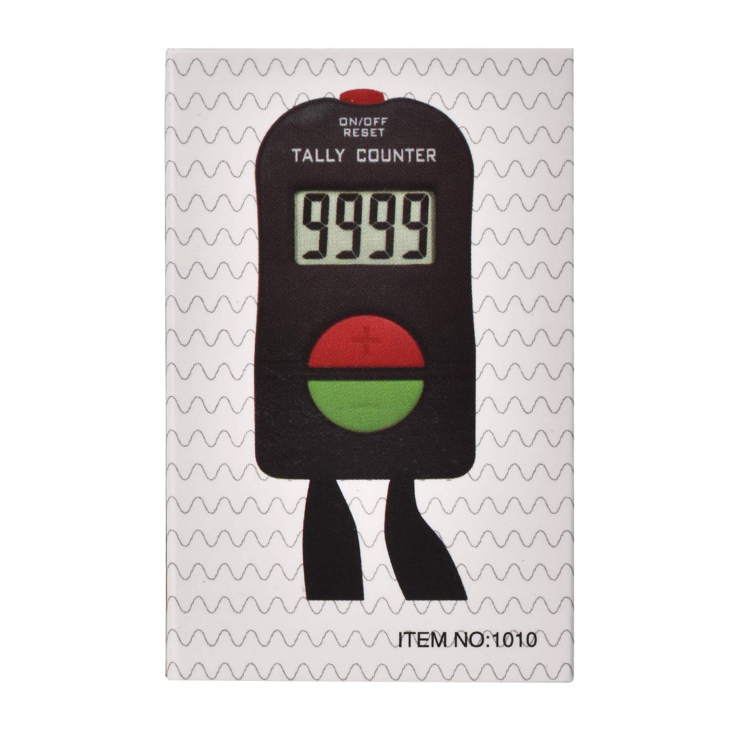 Woniutch Electronic Tally Counter/Handheld Number Clicker with Lanyard, 4-Digital,Disc Golf/Baseball Pitch/Bus Driver/Fish/Crochet Row Count (1 Pack)