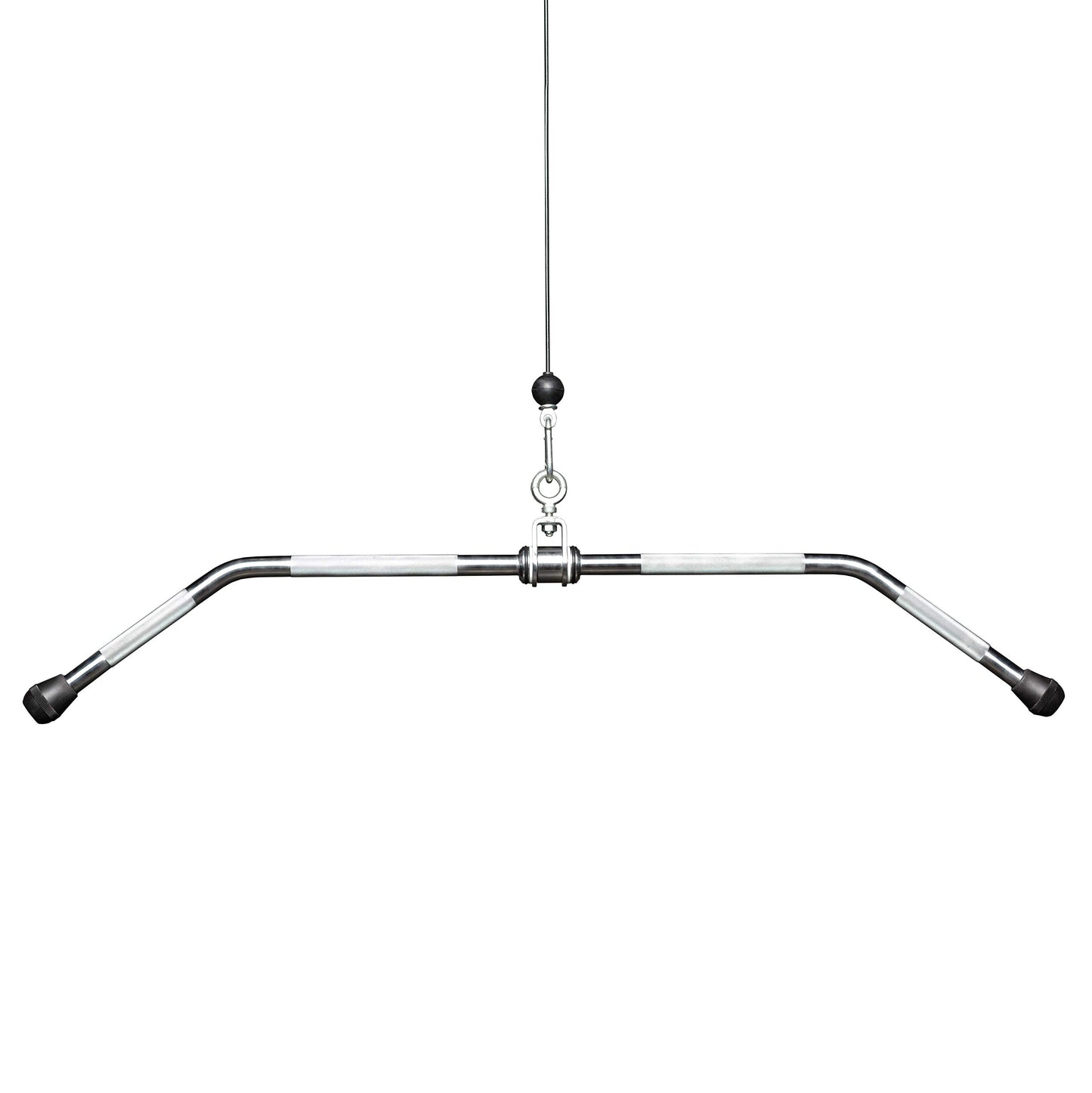 REP Fitness 48-Inch Lat Bar, Solid Pro Style Cable Attachment for Pulldown, Row, Arm, Bicep, Back, Shoulder, Strength Training, Home Gym Equipment, Pulley System Workout Handle Accessory