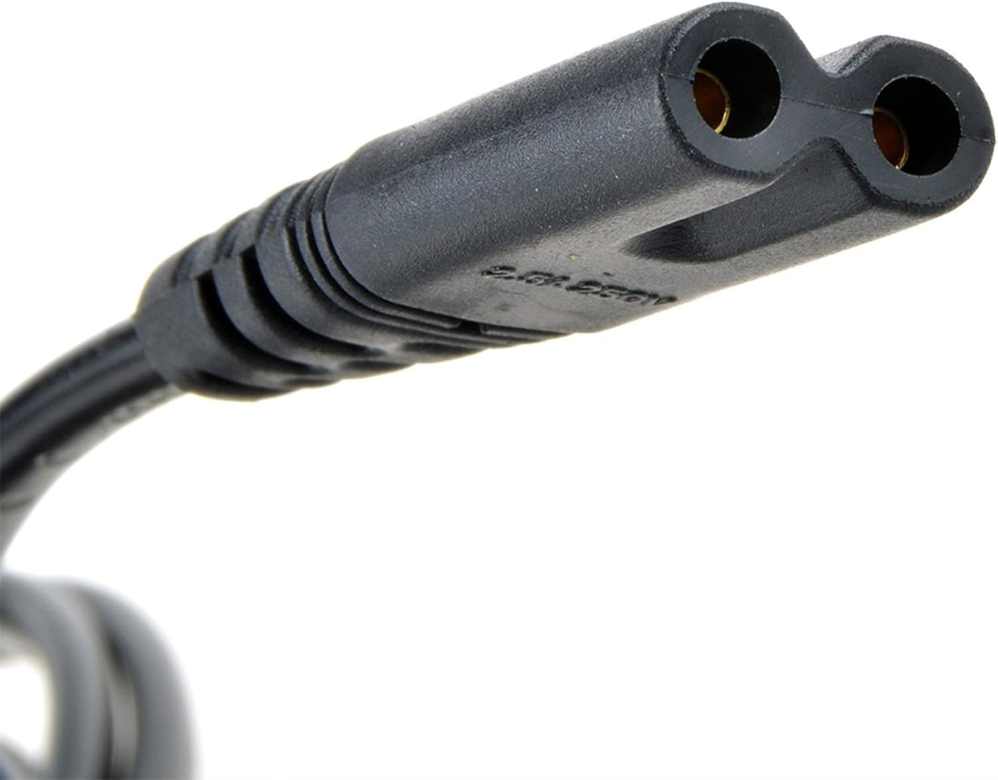 Digipartspower 2-Prong 8 Wire AC Power Cord Charger Cable Lead for Pioneer DVD DVR Flat Fig