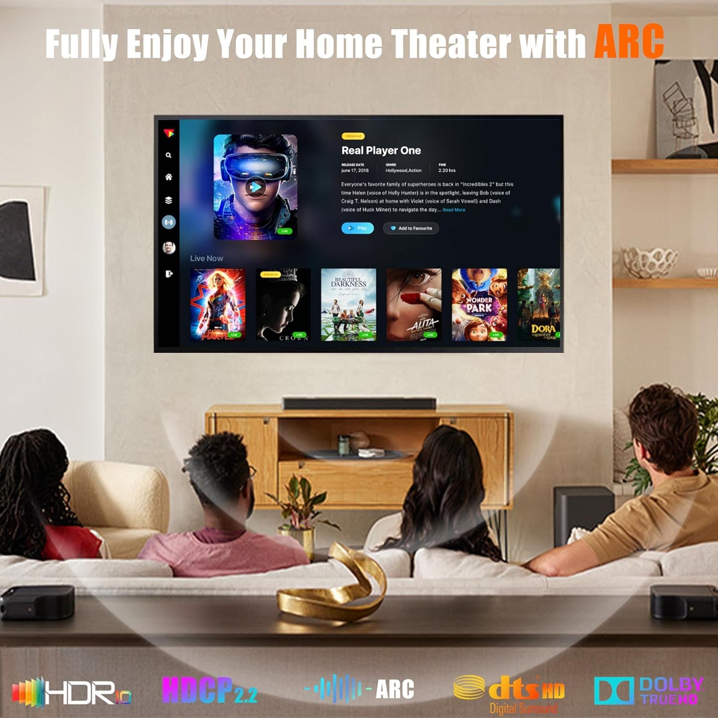 4K 2.0 3FT 5-Pack, 18Gbps 4K@60Hz 2K@240Hz, HDR10, Dolby, 2.2 HDMI Cable High Speed HDMI Cord for Neat, Support & ARC