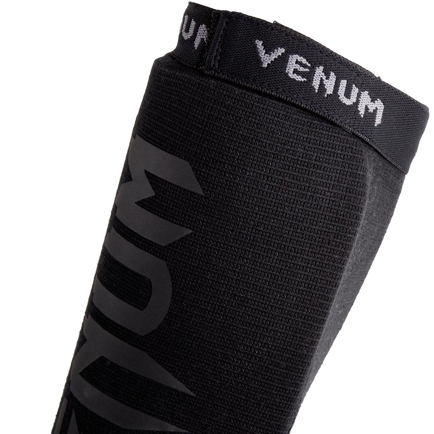 Venum Kontact Shin Guards - Black/Black - L