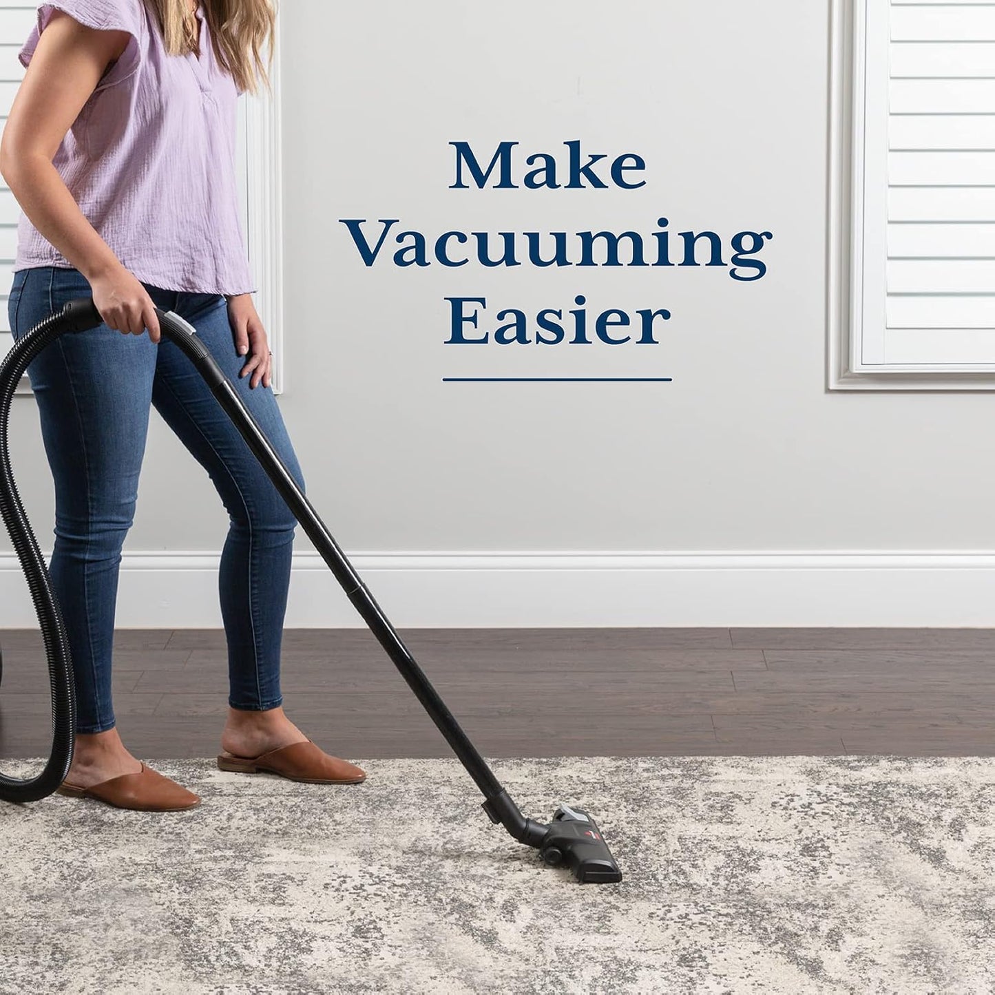 Veken Rug Gripper Pad - Non-Slip 2x4 Ft Area Rug Pad for Hardwood & Tile Floors | Anti-Skid Mat
