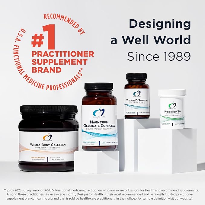 Designs for Health PaleoMeal - Bone Broth Protein Powder with 17g Protein, Meal Replacement Shake Dietary Supplement with Active Folate + Chelated Minerals, Vanilla (15 Servings / 480g)