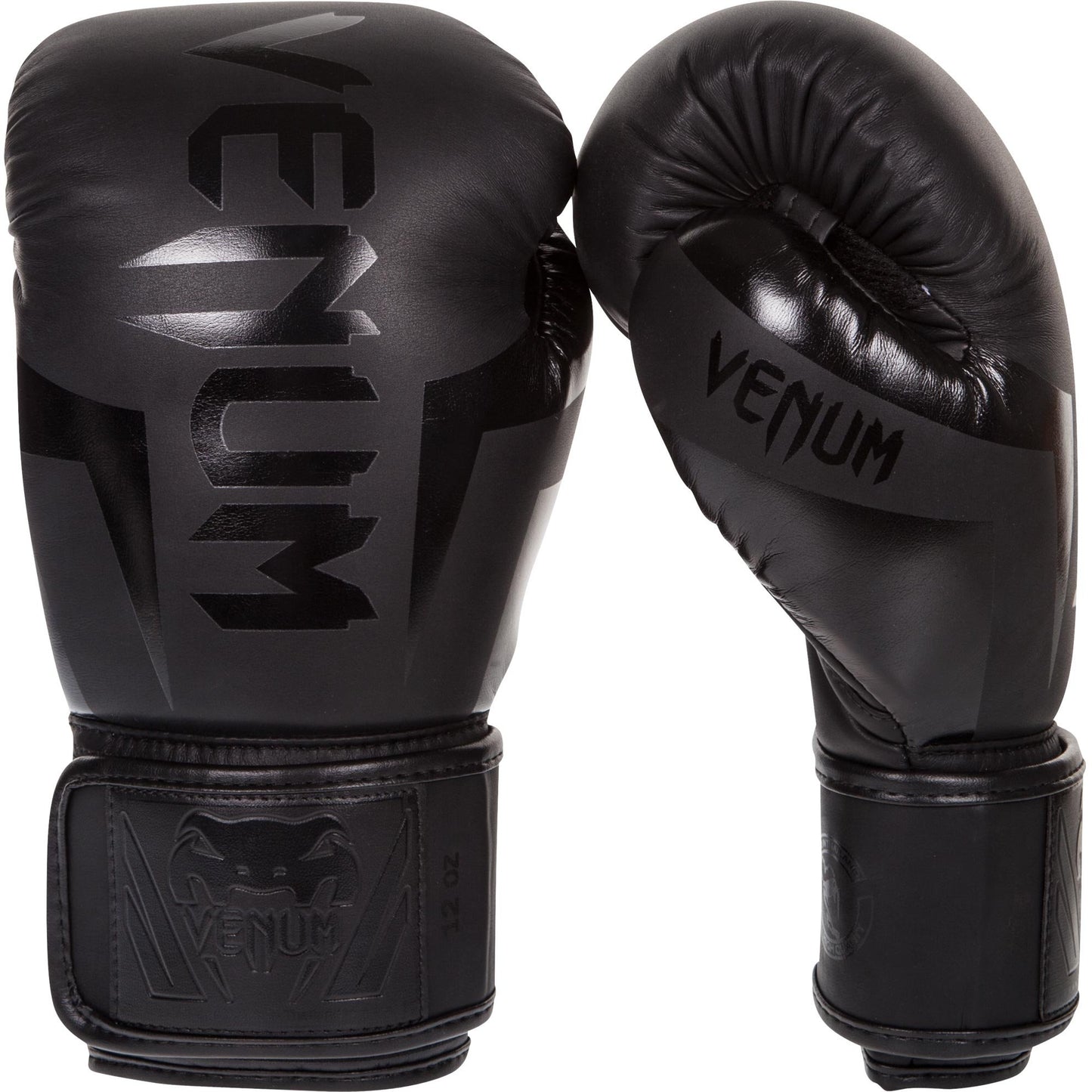 Venum Unisex Adult Elite Training-boxing-gloves, Black, 12 Oz US