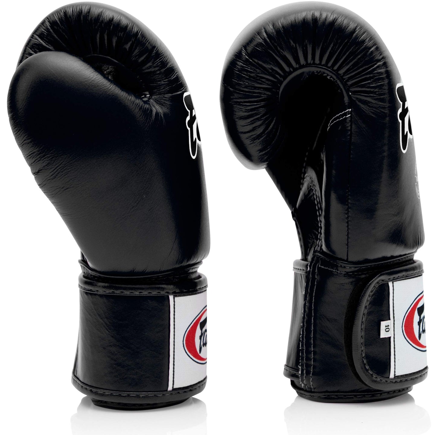 Fairtex BGV1 Muay Thai Boxing Training Sparring Gloves for Men, Women, Kids| Premium Quality, Light Weight & Shock Absorbent 16 oz Boxing Gloves -Black