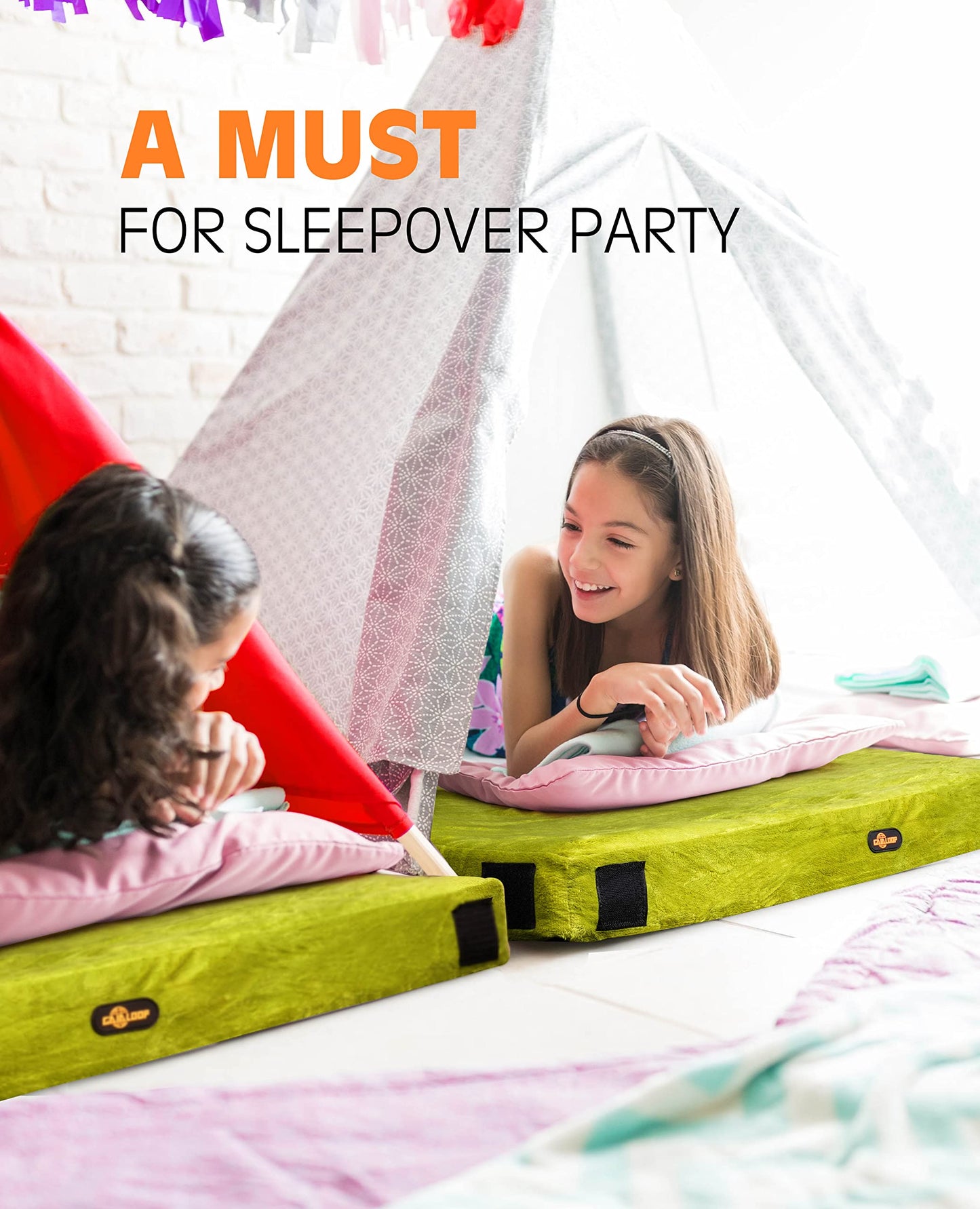 GAIALOOP 4 INCH Thick Memory Foam Camping Mattress, Roll Up Floor Sleeping Mat Camp Cot Mattress Pad Travel Camping Couch Bed for Guest Adults Side Sleepers [Single:75 * 30 * 4"]