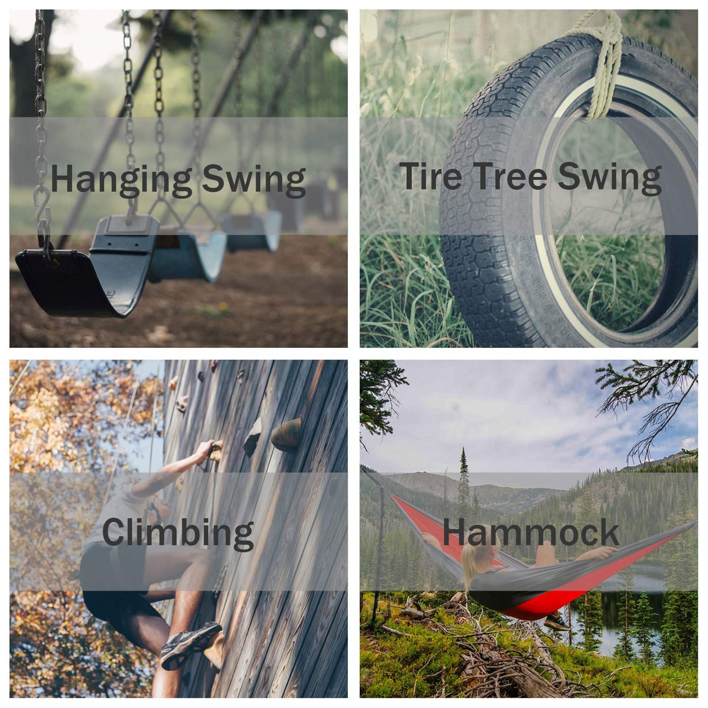 PROND Swing Swivel 35kN Safest Rotational Device, Swing Spinner, Carabiner Swivel, Climbing Rope Swivels for Children’s Web Tree Swing Setting, Aerial Dance, Hanging Hammock (Green Blue)