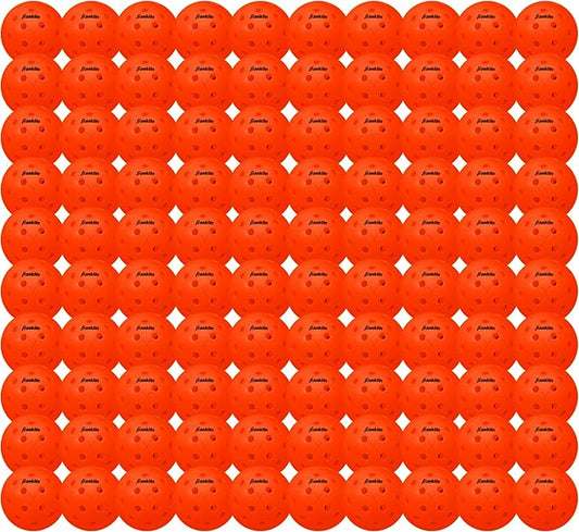 Franklin Sports X-40 Outdoor Pickleballs - Official Ball of USA Pickleball, APP Tour + US Open - Regulation Size