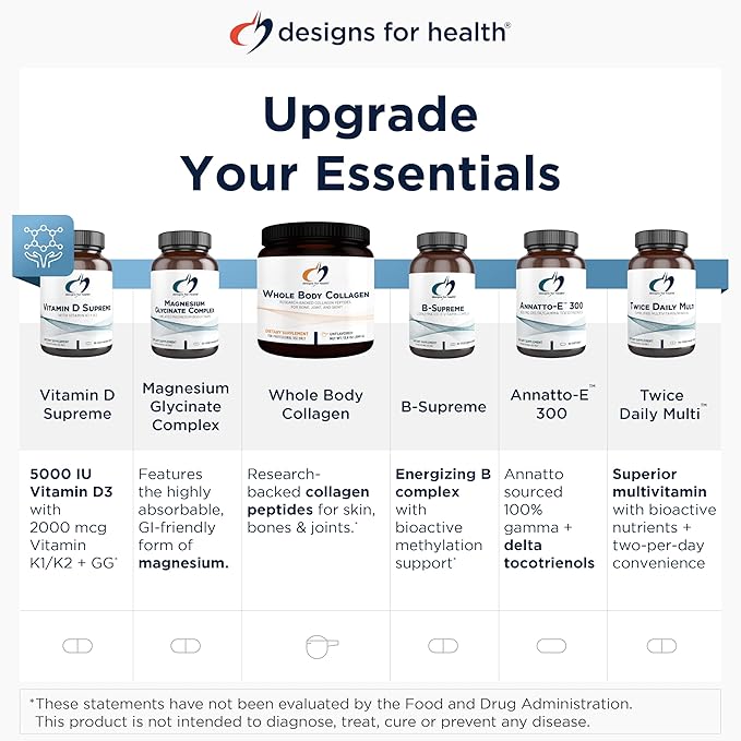 Designs for Health Pure PaleoMeal - Bone Broth Protein Powder with 17g Protein, Meal Replacement Shake Dietary Supplement with Active Folate + Chelated Minerals, Chocolate (15 Servings / 510g)