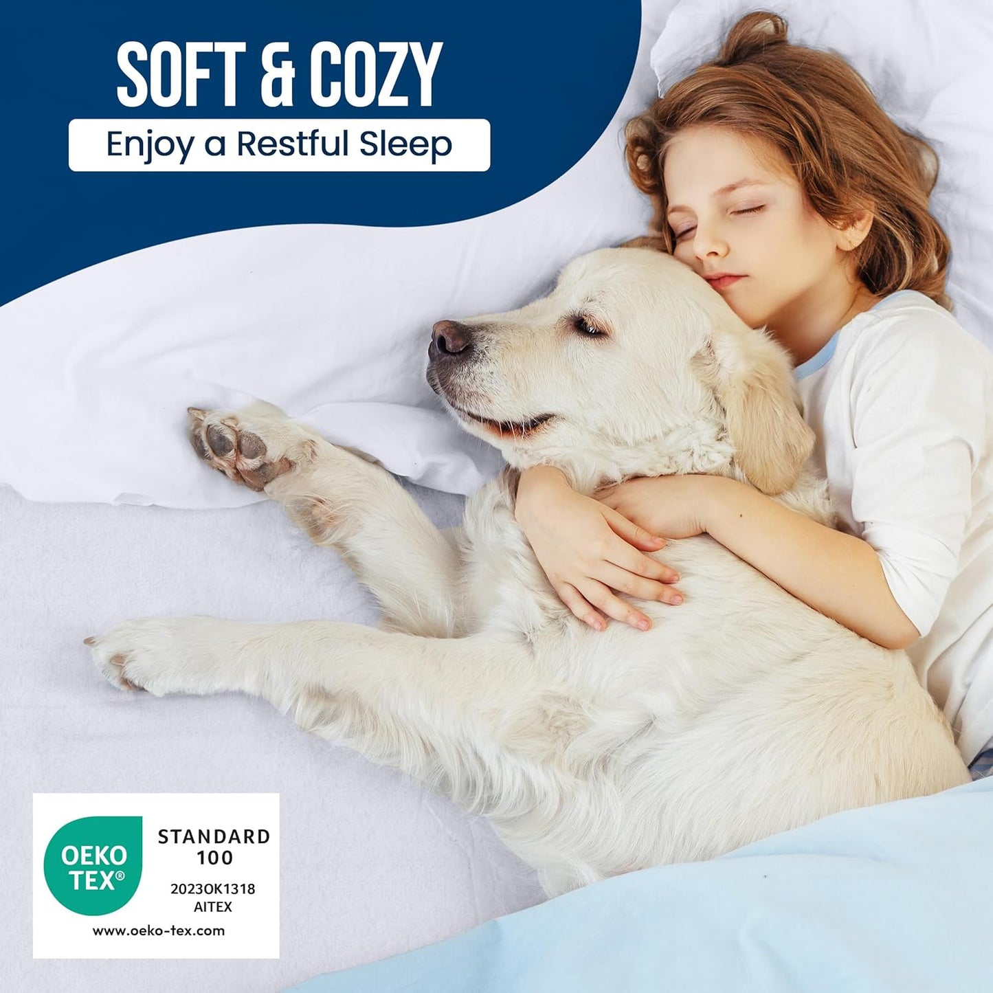 Twin Size Mattress Protector Waterproof 14 Pack, Premium 200 GSM Terry Mattress Cover, Soft & Breathable Bed Cover, Fitted Sheet Style Stretchable Deep Pockets 15" by Utopia Bedding (White)