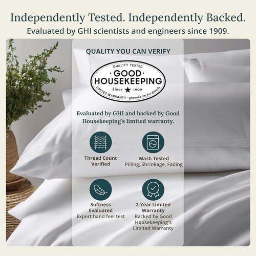 California Design Den Full Size Bed Sheets Set - 400 Thread Count 100% Cotton, Deep Pocket - Paisley Blue