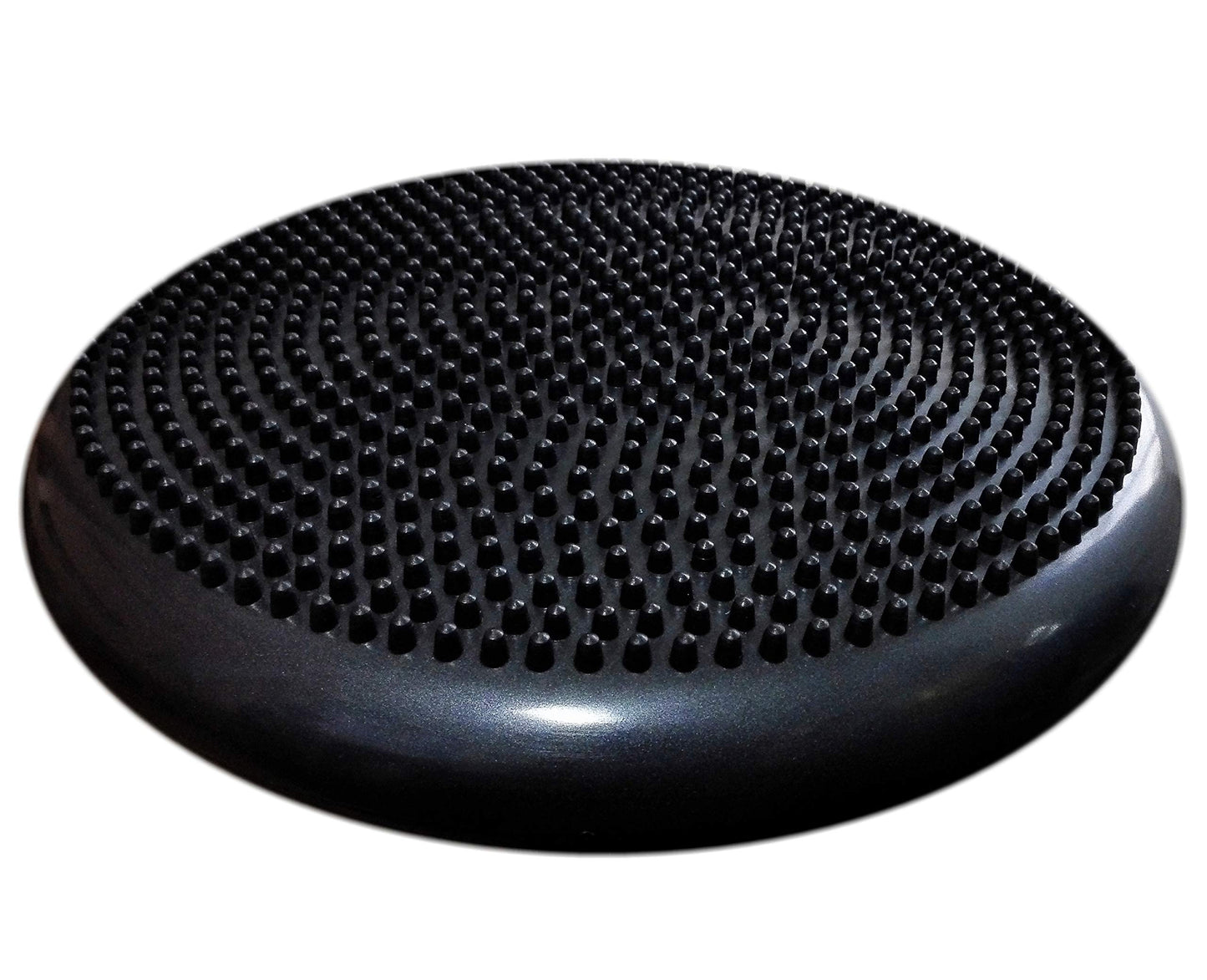 AppleRound Inflated Wobble Cushion with Pump, Air Stability Board, Core Balance Disc for Adults, Sensory Wiggle Seat for Kids, 13.5in / 34cm Diameter