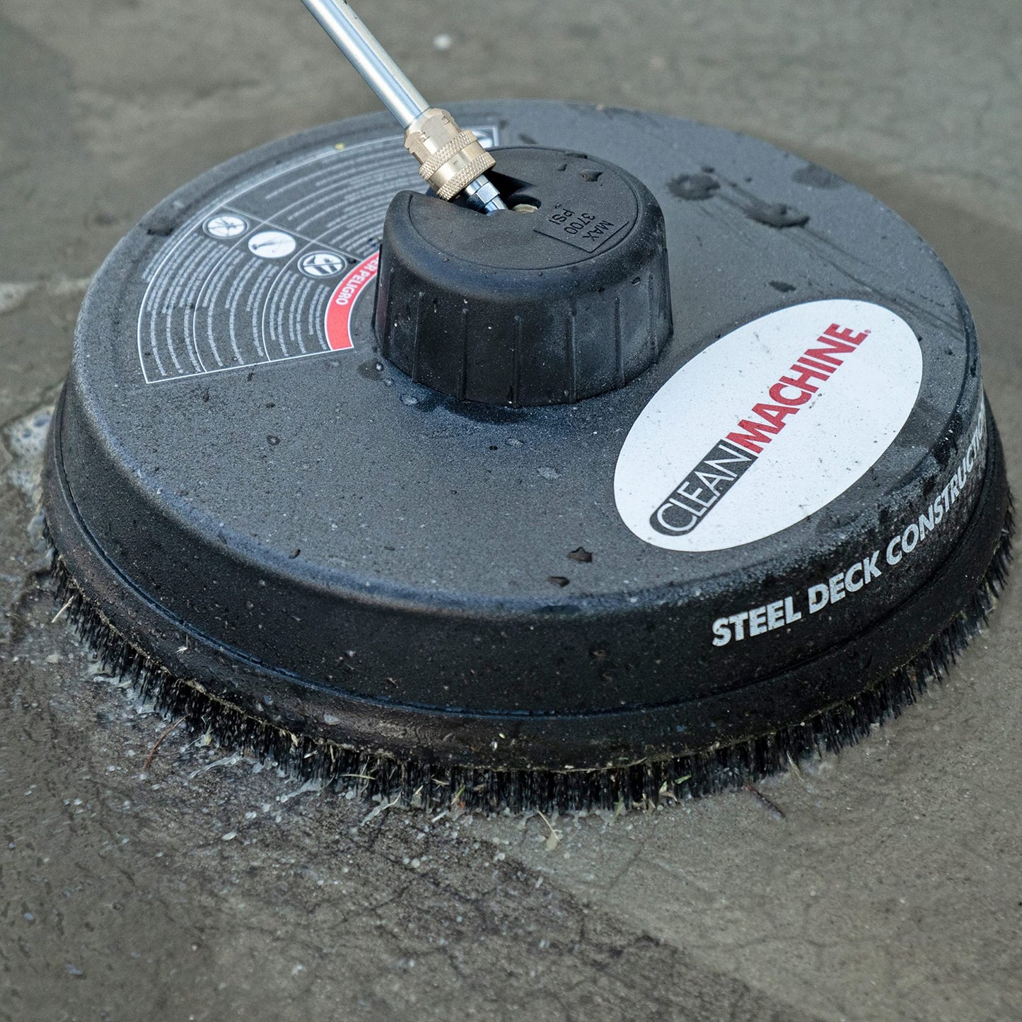 Simpson 3400 PSI Gas Pressure Washer and 15-Inch Surface Cleaner, 2.5 GPM Residential Power Washer, 25' Hose, Clean Machine, 49-State (CM61248-S)
