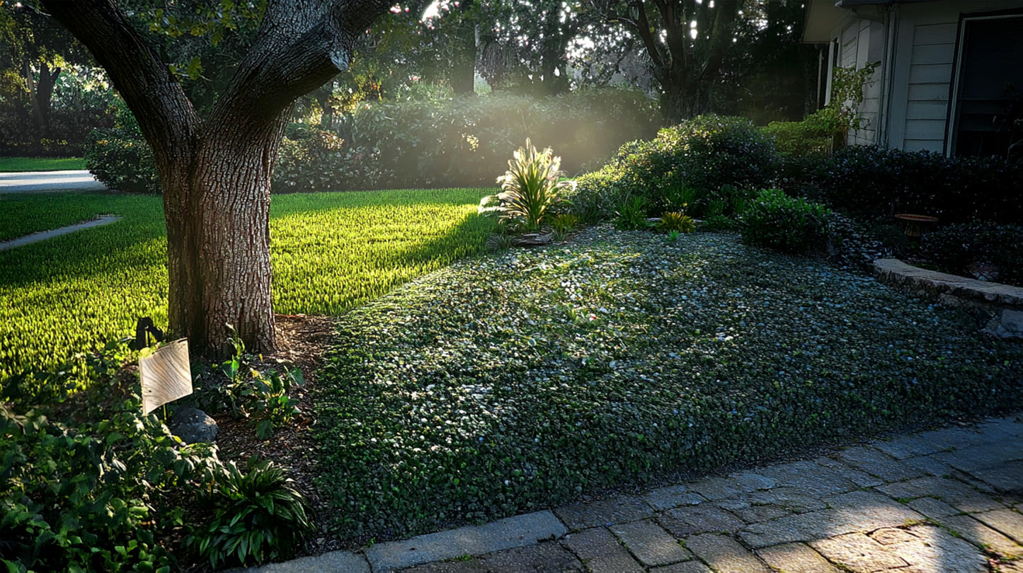 Asiatic Jasmine Minima | 3 Live Plants | Trachelospermum Asiaticum | Ground Cover, Fast Growing, Low Maintenance Evergreen, Cold Hardy, Drought Tolerant, Dense Growth, Landscaping